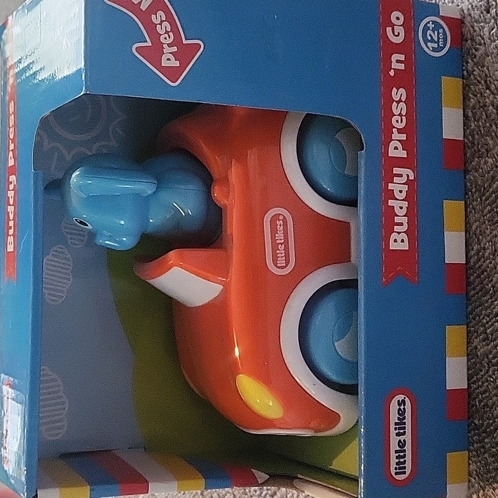 Little tikes buddy press n go toy